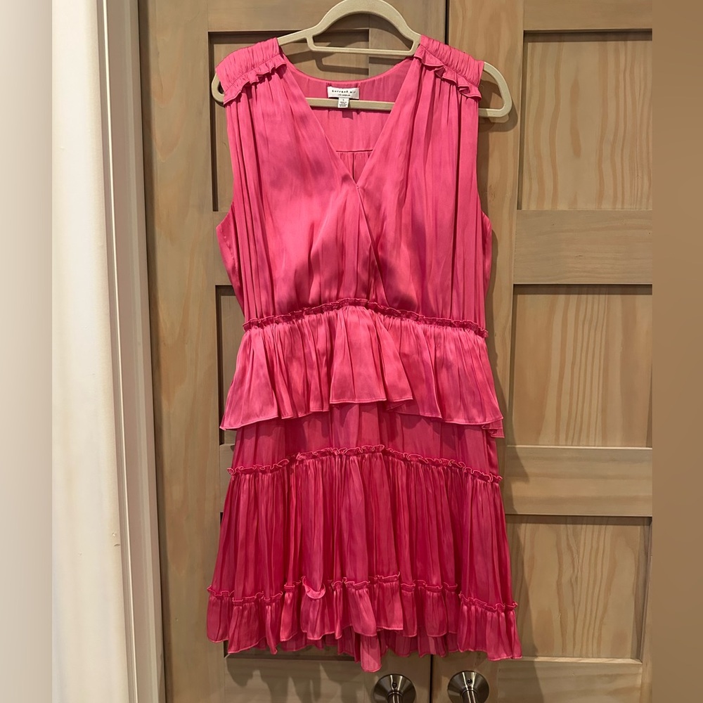 Current Air Hot Pink Sleeveless Dress
